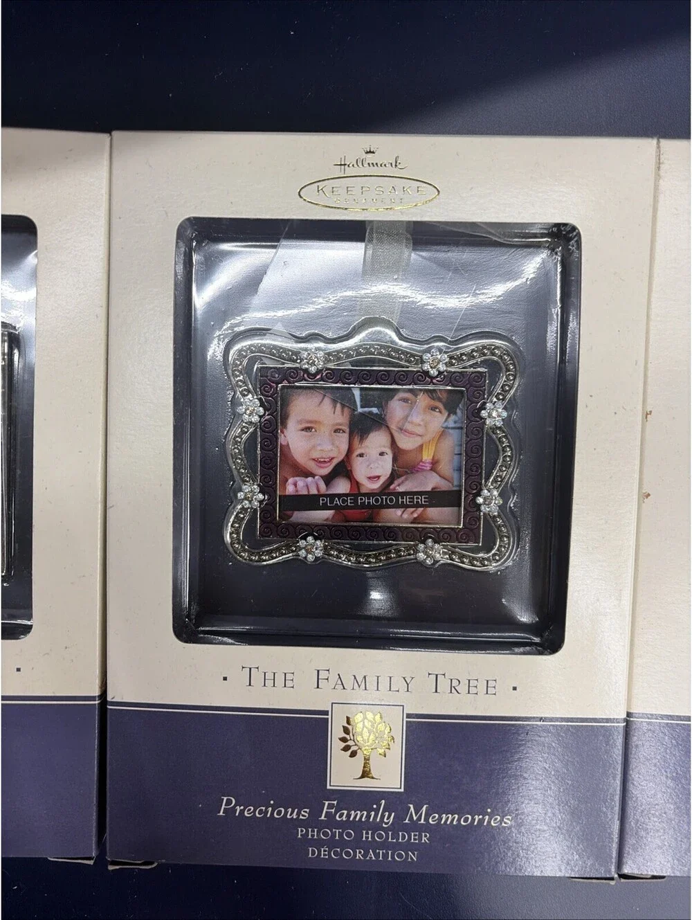 Lot of 3 Hallmark THE FAMILY TREE Photo Holder Frames 2000s All Different